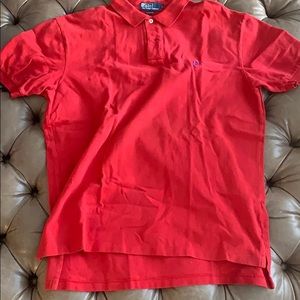 Red Ralph Lauren polo